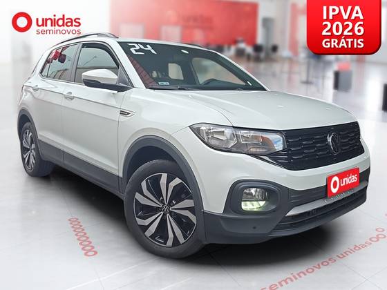 VOLKSWAGEN T-CROSS 1.0 200 TSI TOTAL FLEX COMFORTLINE AUTOMÁTICO